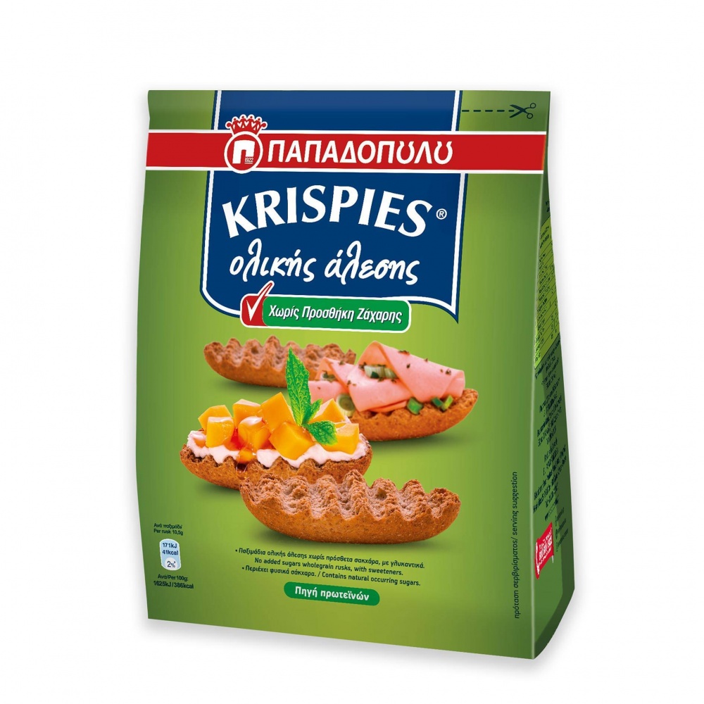 Сухари Криспис 200г б/сахара