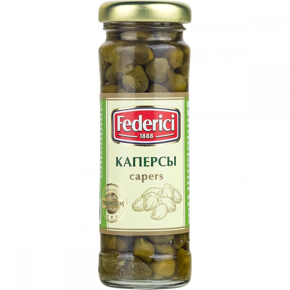 Каперсы Федериччи 100гр с/б