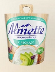 Сыр Альметте 150г творожный с Авокадо 60%