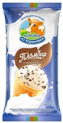 Коровка из Кореновки мороженое 80г пломбир с шок крошкой в ваф/ст (30)