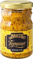 Махеевъ горчица 190г Зернистая ст/б