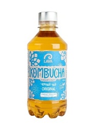 Напиток LAVA SUPERFOOD KOMBUCHA 330мл Черный чай Original ПЭТ