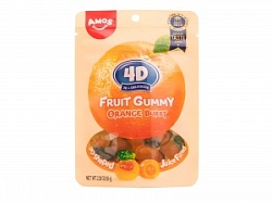 Мармелад Амос 4D 65г Апельсиновый вкус