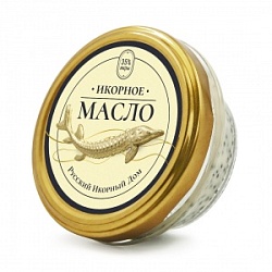 Масло Русский Икорный Дом 100г Икорное с икрой стерляди с/б