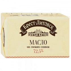 Масло Брест Литовский 180г 72,5%