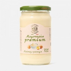 Майонез Cucinato Gourmet 310г Премиум 72% ст/банка