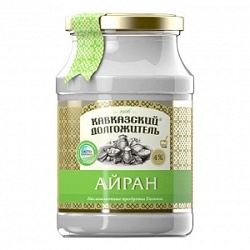 Кавказский долгожитель Айран 900г 4% ст/б